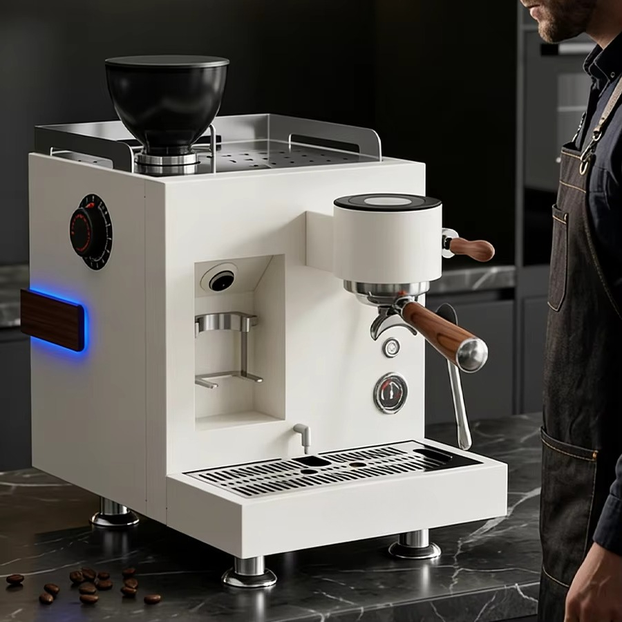 Coffee Grinder Burr - Moedor de Café Integrado com Display