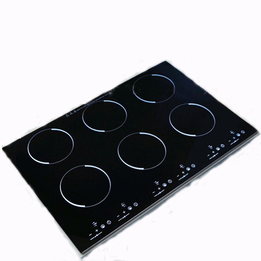 Kitchen Appliances Price - Cooktop elétrico de vidro 6 queimadores