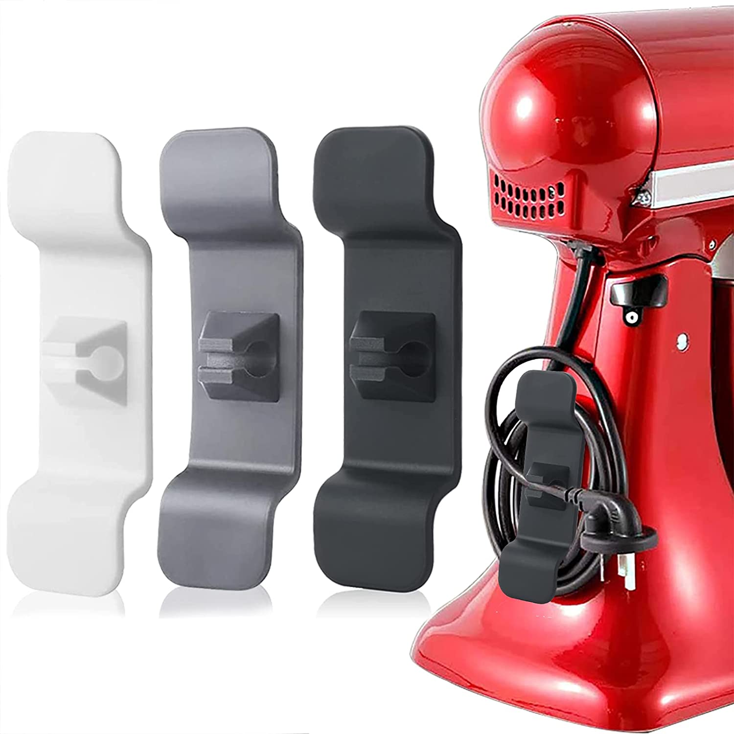 Kitchen Appliances Storage - Clipes titular do cabo organizador organizador