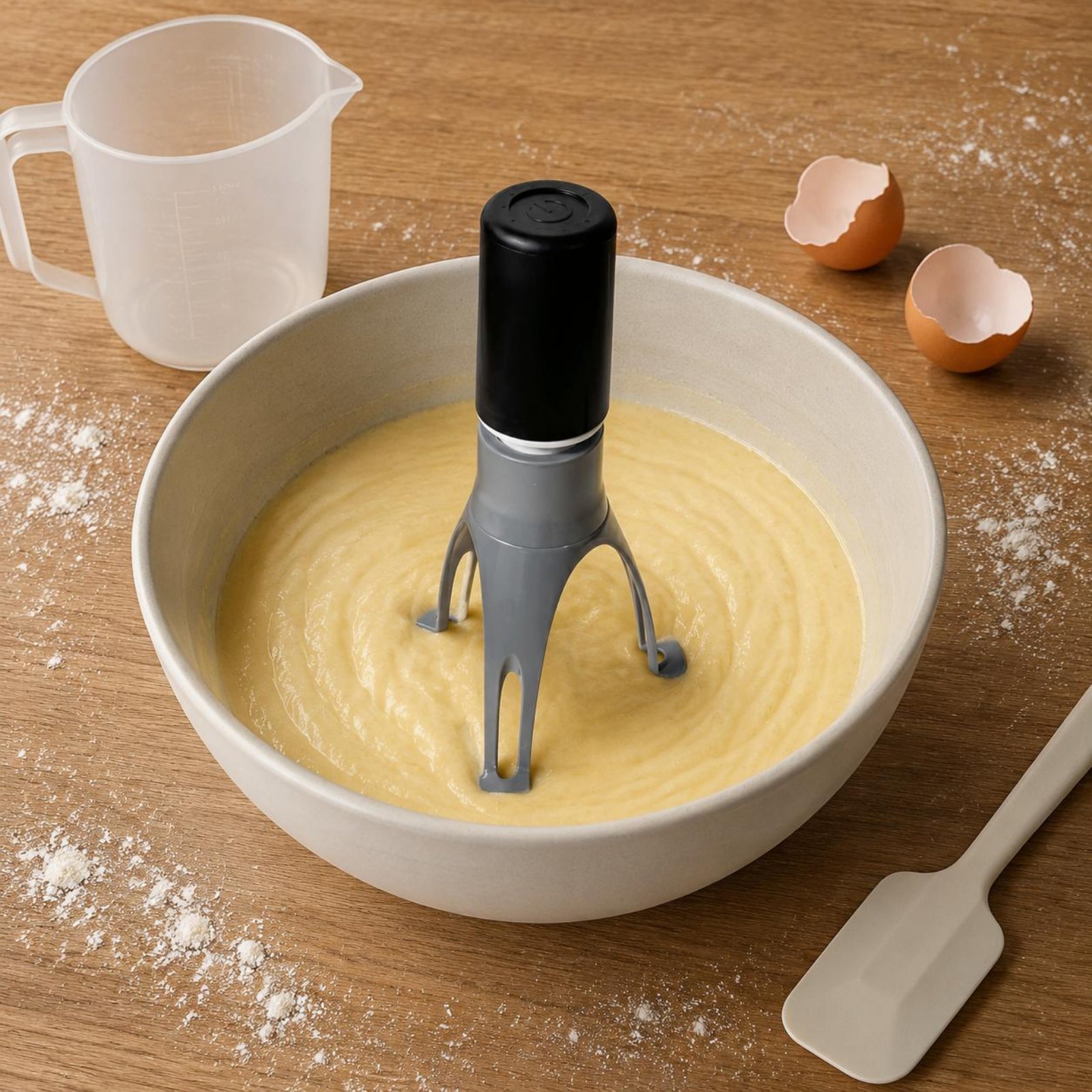 Hand Mixer Electric - Batedor Triangular Automático - Batedor Elétrico