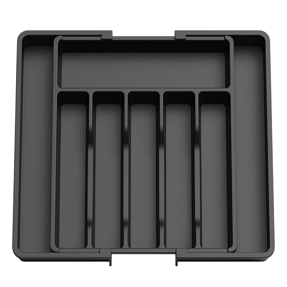 Kitchen Appliances Storage - Lmetjma expansível talheres utensílio organizador bandeja
