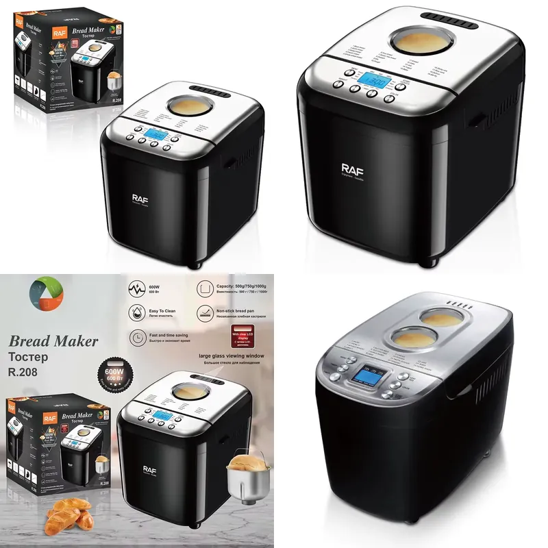 Bread Maker Machine - Máquina de Fazer Pão Multifuncional Inteligente