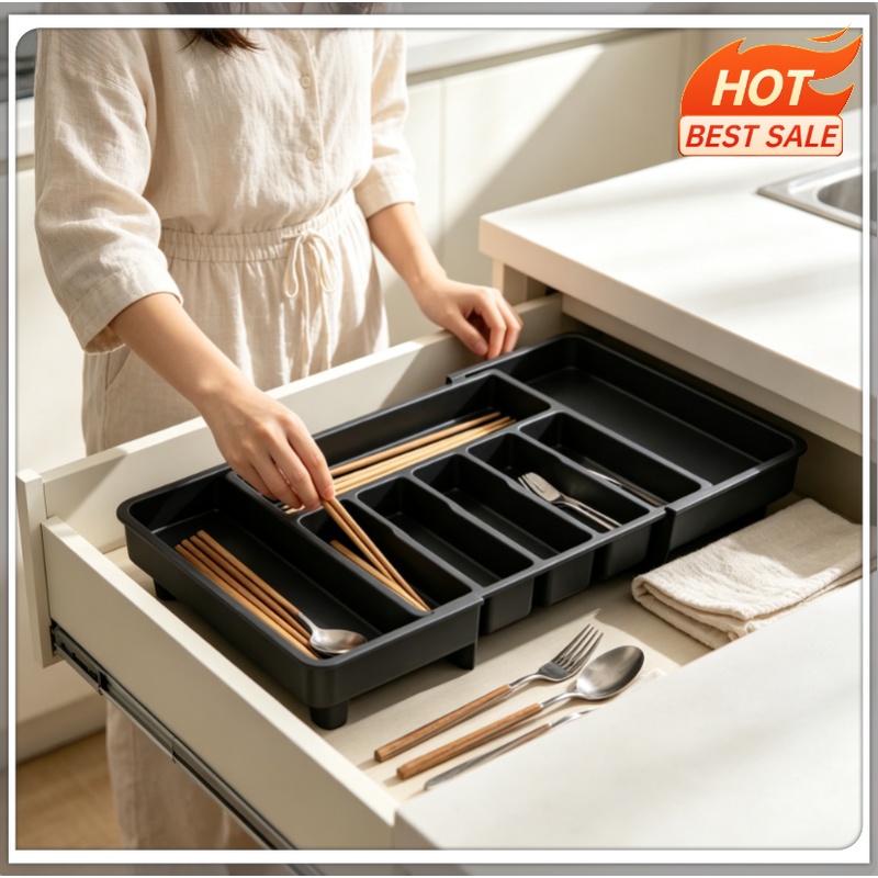 1 Peça Organizador de Talheres - Kitchen Appliances Storage avaliação e preço
