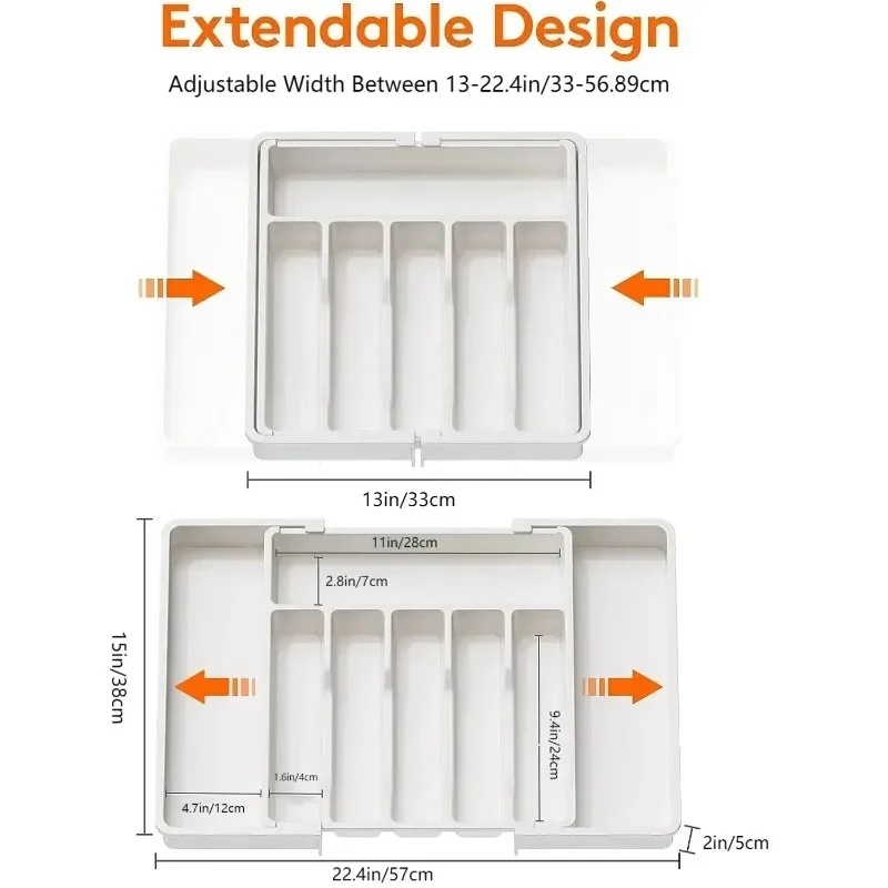 1 Peça Organizador de Talheres - Kitchen Appliances Storage avaliação e preço