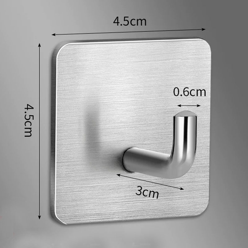 Gancho Adesivo de Aço Inoxidáv - Kitchen Appliances Shelves avaliação e preço