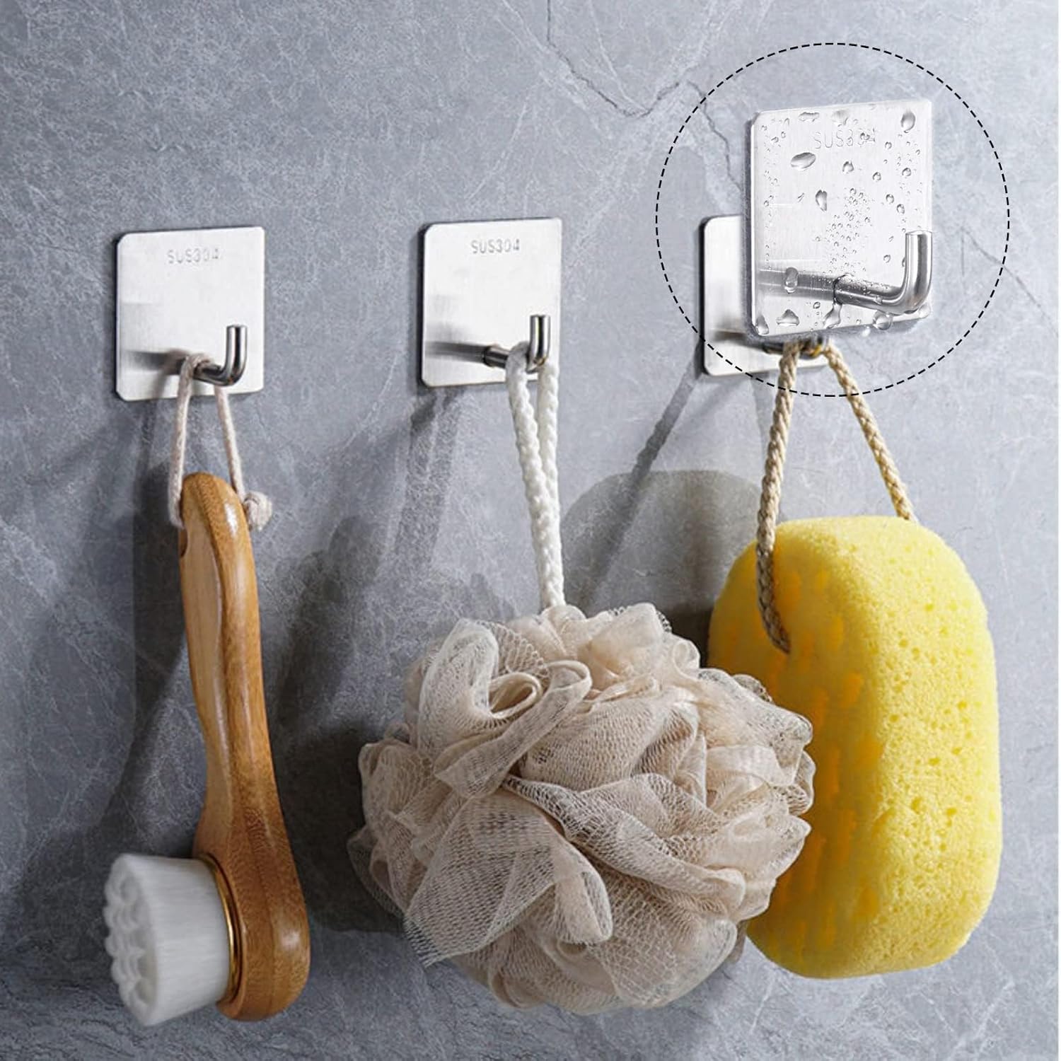 Gancho Adesivo de Aço Inoxidáv - Kitchen Appliances Shelves avaliação e preço