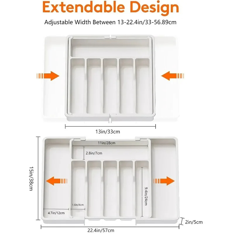1 Peça Organizador de Talheres - Kitchen Appliances Storage avaliação e preço