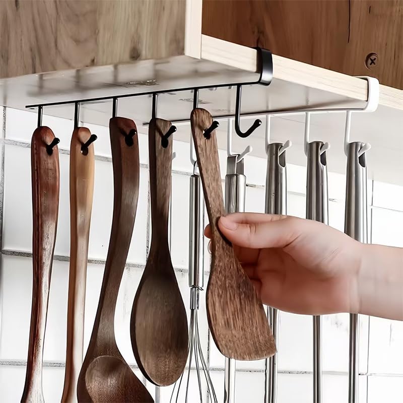 1/2/3pc 6 ganchos rack de arma - Kitchen Appliances Shelves avaliação e preço