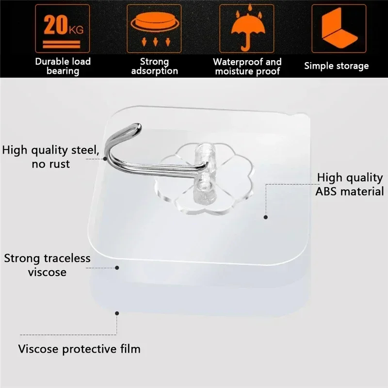 Ganchos autoadesivos de aço in - Kitchen Appliances Shelves avaliação e preço