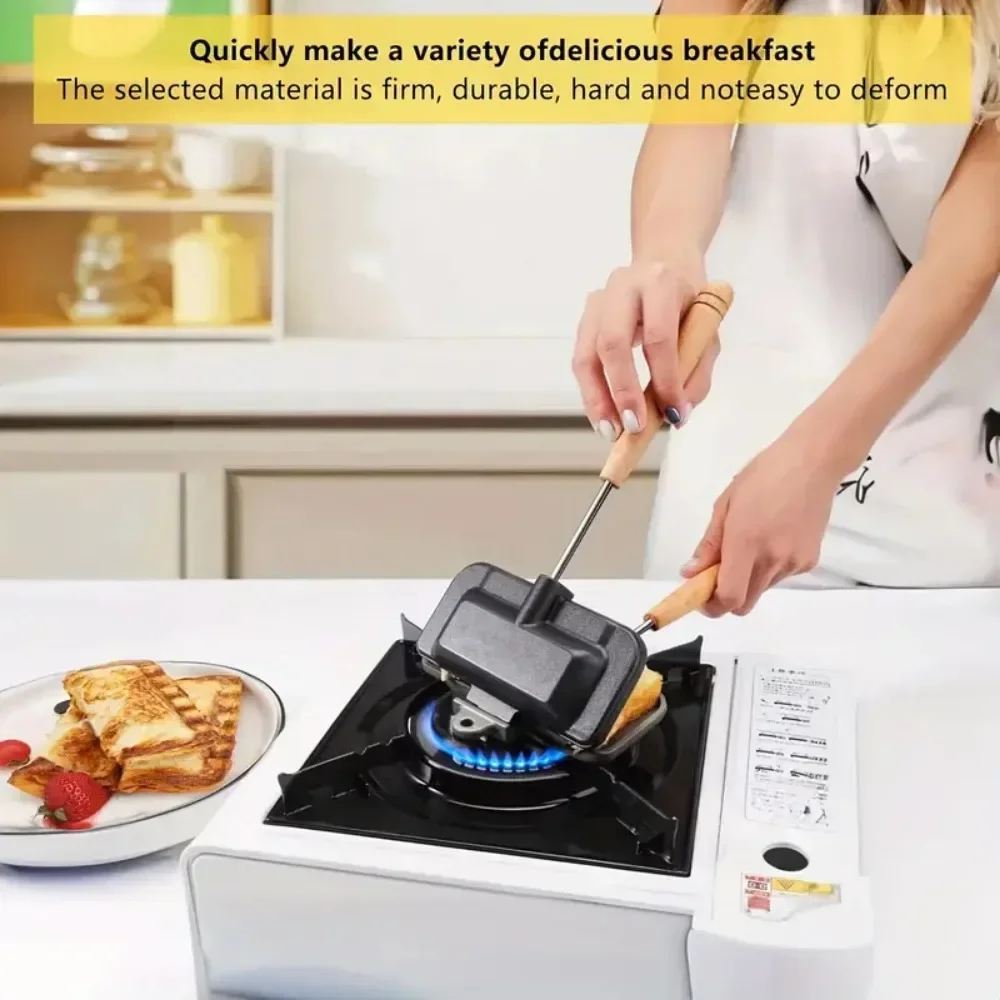 Panela de Sanduíche Dupla Face - Bread Maker Machine avaliação e preço