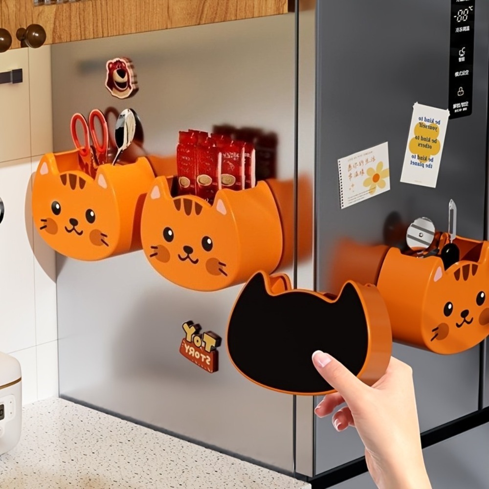 Caixa Magnética Organizadora d - Kitchen Appliances Storage avaliação e preço