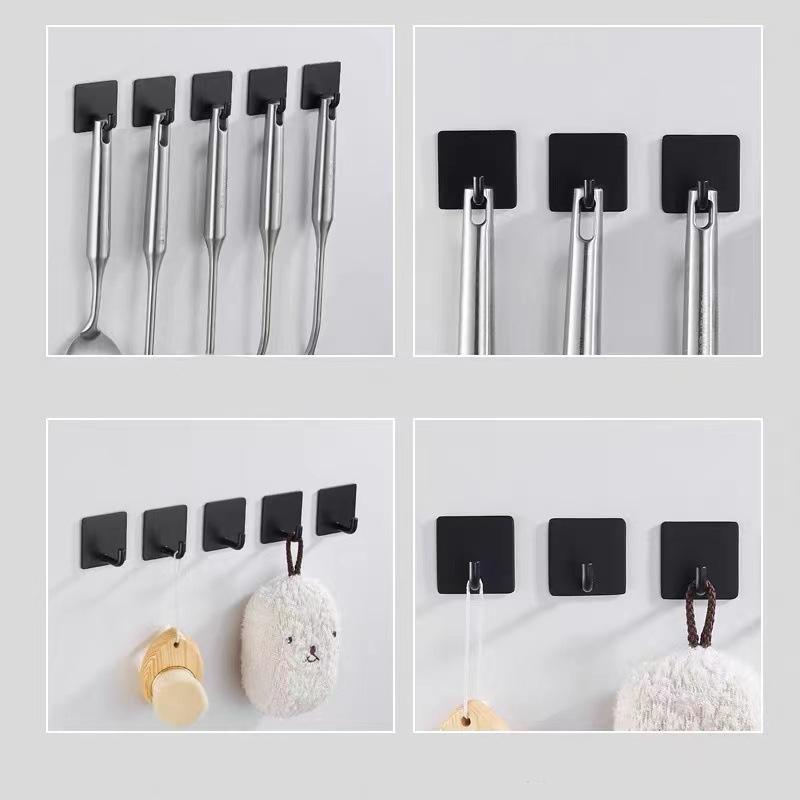 2-4 pçs auto-adesivo gancho de - Kitchen Appliances Shelves avaliação e preço